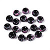 3/0 Baking Paint Glass Beads GLAA-G118-02G-1