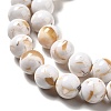 Synthetic Turquoise and Sea Shell Assembled Beads Strands G-D482-01D-05-4