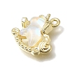 Brass Resin Pendants RE-CBAE379-14LG-2