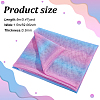 Rainbow Color Polyester Mesh Fabric DIY-WH0504-162A-2