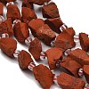 Natural Red Jasper Beads Strands GG-CBA0B77-A22-02-3