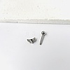 Angel Wing Heart 316L Surgical Stainless Steel Pave Cubic Zirconia Tongue Rings FS-WG901EE-04-2