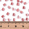 Transparent Inside Colours Glass Seed Beads SEED-T007-13G-4