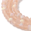 Imitation Jade Glass Beads Strands EGLA-YW0003-19A-18-4