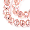 Electroplate Glass Beads Strands LS-EGLA-A034-T2mm-A34-2