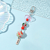 Handmade Polymer Clay & Acrylic & Resin & Glass Pendant Decorations KEYC-FS00037-05-3