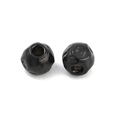 Textured 316 Surgical Stainless Steel Beads STAS-M106-01C-EB-1