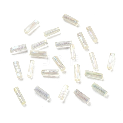 10G Ceylon Glass Twist Bugle Beads LS-SEED-L012-01B-1