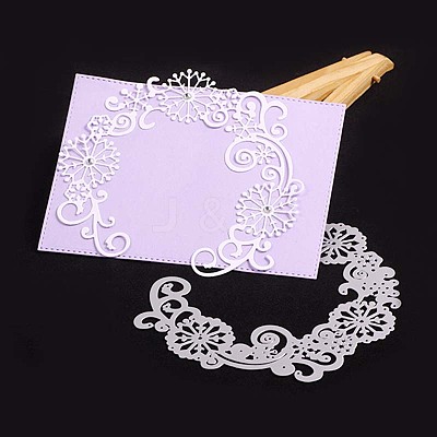 Lacework Pattern Carbon Steel Cutting Dies Stencils DIY-E024-20-1