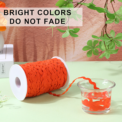 2 trands Polyester Wave Bending Fringe Trim OCOR-GF0003-02A-1