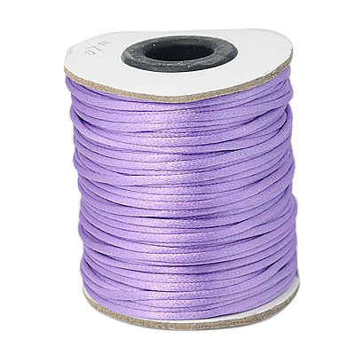 Nylon Satin Rattail Cords NWIR-A003-M-1