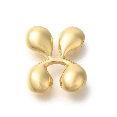 Rack Plating Brass Beads KK-S051-01G-X-1