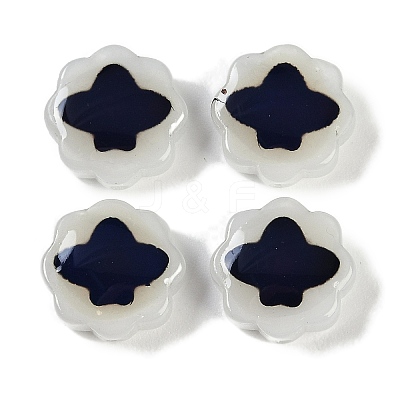 Two Tone Glass Mood Beads GLAA-Z007-07B-1
