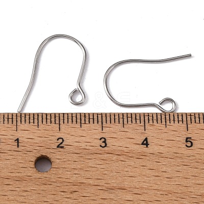 Tarnish Resistant 304 Stainless Steel Ear Wire STAS-H020-NF-1