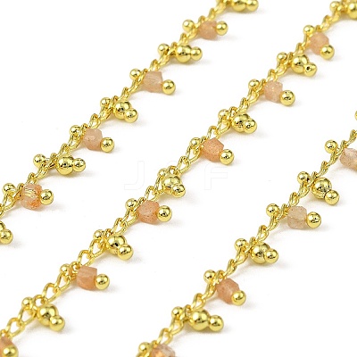 Handmade Brass Cube Link Chains CHC-L053-10G-02-1