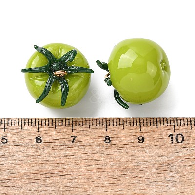 Imitation Vegetable Resin Pendants LS-RESI-K033-03B-02-1