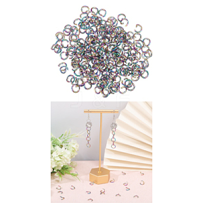 Ion Plating(IP) 304 Stainless Steel Open Jump Rings STAS-CA0002-21A-1
