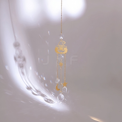 Teardrop Glass Suncatchers PW-WGBFFA3-04-1