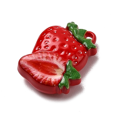 Baking Paint Zinc Alloy Pendants FIND-I070-02F-1