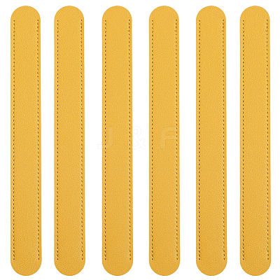 6Pcs Imitation Leather Bag Strap Padding PURS-CL0001-29B-1