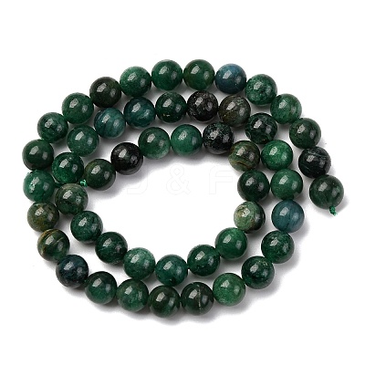 Natural Fuchsite Beads Strands X1-G-D470-12B-1-1