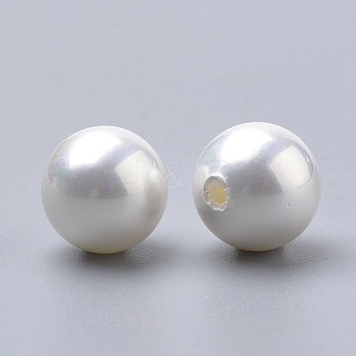 Shell Pearl Beads BSHE-T008-6mm-1