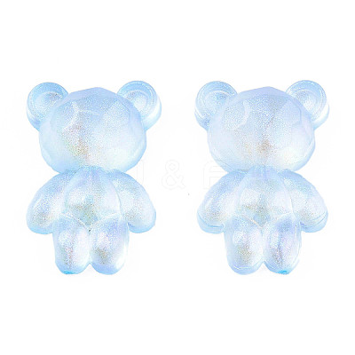 Transparent Acrylic Cabochons MACR-N015-05E-1