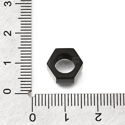 304 Stainless Steel Large Hole Beads STAS-H263-09EB-1