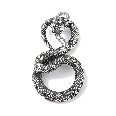 316 Surgical Stainless Steel Pendants STAS-E212-25A-AS-1
