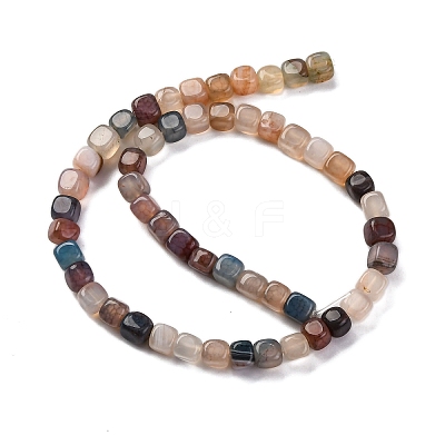 Natural Dragon Veins Agate Beads Strands G-G177-E13-01-1