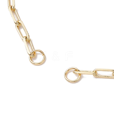Brass Slider Bracelet Makings X-AJEW-JB01257-1