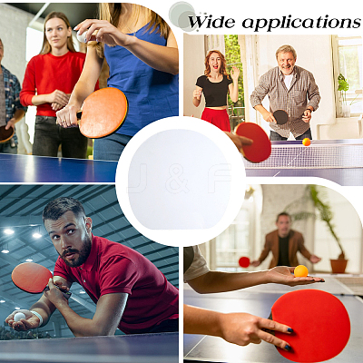 Plastic Table Tennis Racket Protective Film AJEW-WH20018-311A-1