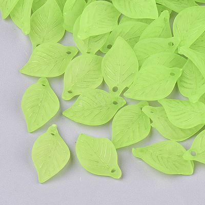 Transparent Acrylic Pendants X-FACR-R007-12-1