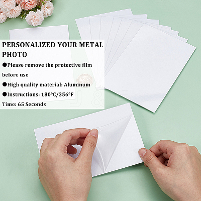Aluminum Heat Transfer Printing Blanks DIY-CP0013-09A-1