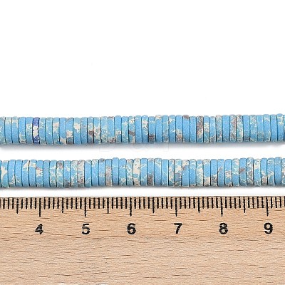 Dyed Synthetic Imperial Jasper Beads Strands G-A272-C06-02-1