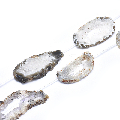 Natural Agate Beads Strands G-I213-15-1