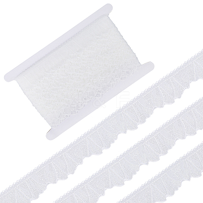 20 Yards Polyester Lace Ribbons OCOR-GF0003-29A-1