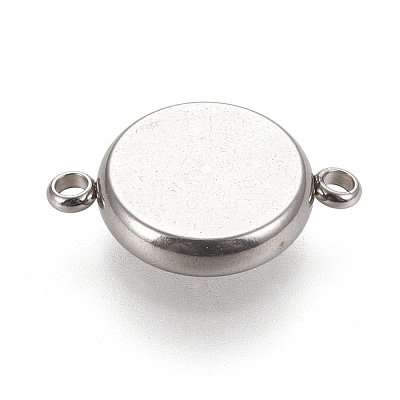 Tarnish Resistant 304 Stainless Steel Links Connectors Settings X-STAS-K202-02D-P-1