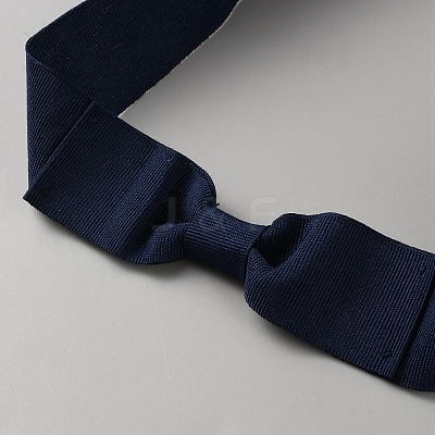 Women's Faux Suede Bowknot Stretchable Hat Band AJEW-WH0696-082F-1
