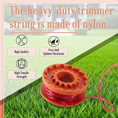 5pcs WA0010 Trimmer Replacement line spools with cap For Worx String Trimmer FIND-TAC0011-128E-1