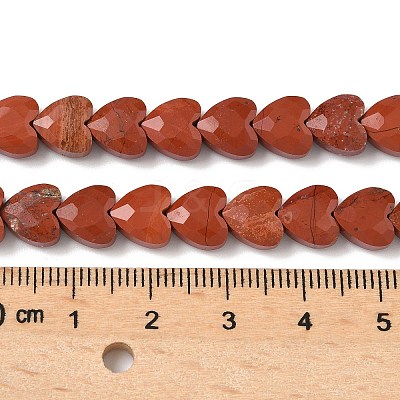 Natural Red Jasper Beads Strands G-D316-B14-1