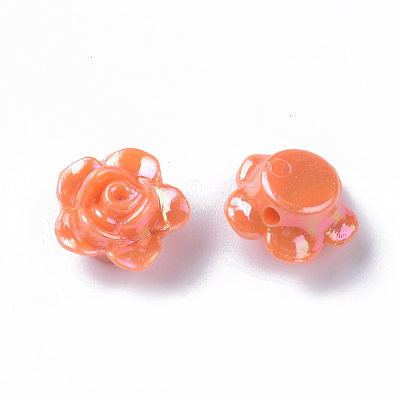 Opaque Acrylic Beads MACR-Q239-007B-1