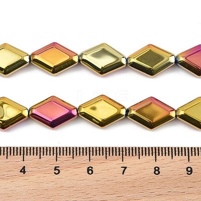 Electroplate Glass Beads Strands EGLA-B010-01A-FP01-1