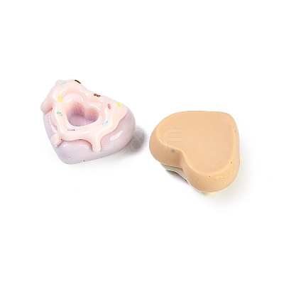 Opaque Resin Cabochons RESI-H166-25C-1