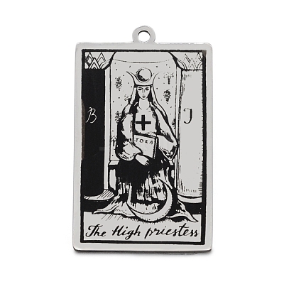 Non-Tarnish 201 Stainless Steel Pendants STAS-S105-LA211-11-1
