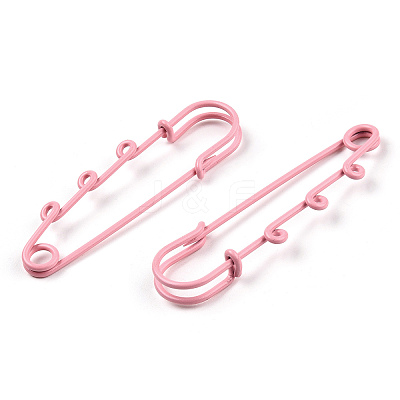 Spray Painted Iron Brooch Findings IFIN-K043-01A-12-1