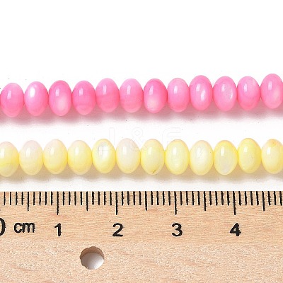 Natural Freshwater Shell Beads Strands SSHEL-C013-07-1