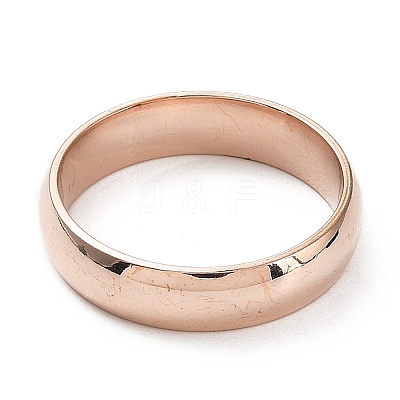 Ion Plating(IP) 304 Stainless Steel Flat Plain Band Rings STAS-I160-B-20mm-RG-1