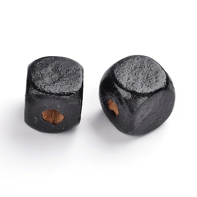 Dyed Natural Wood Beads WOOD-S617-10-LF-1
