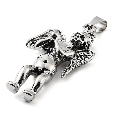 Tibetan Style Alloy Pendants TIBE-L012-005AS-1